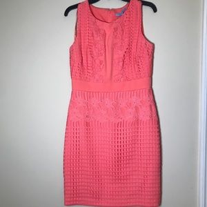 Antonio Melani coral lace dress